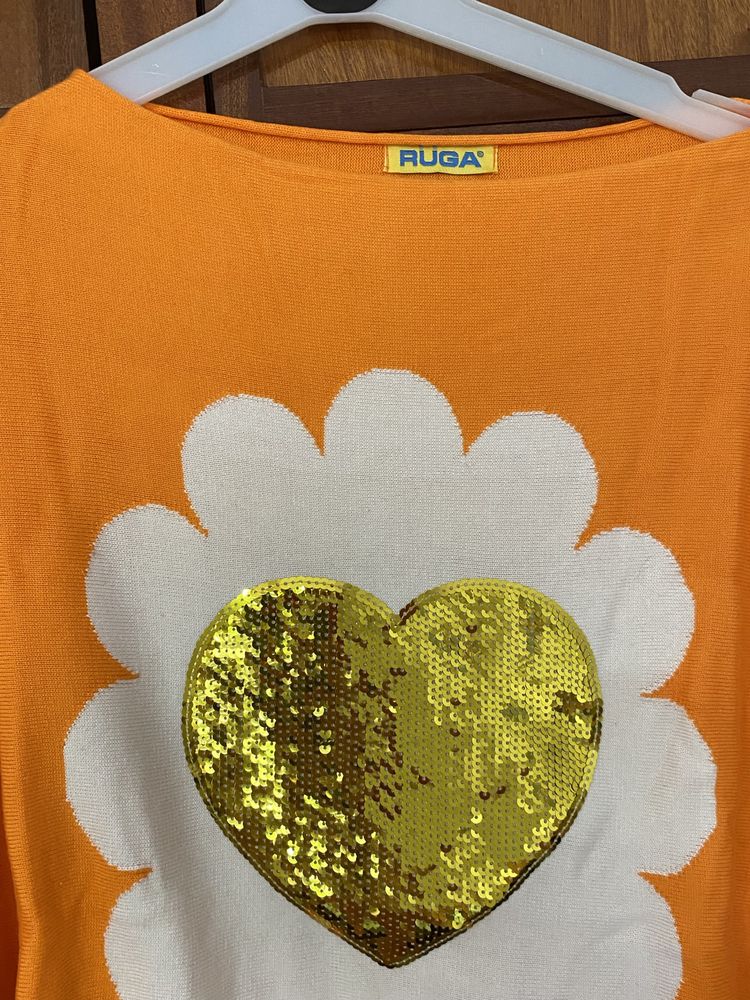 Camisola laranja Ruga