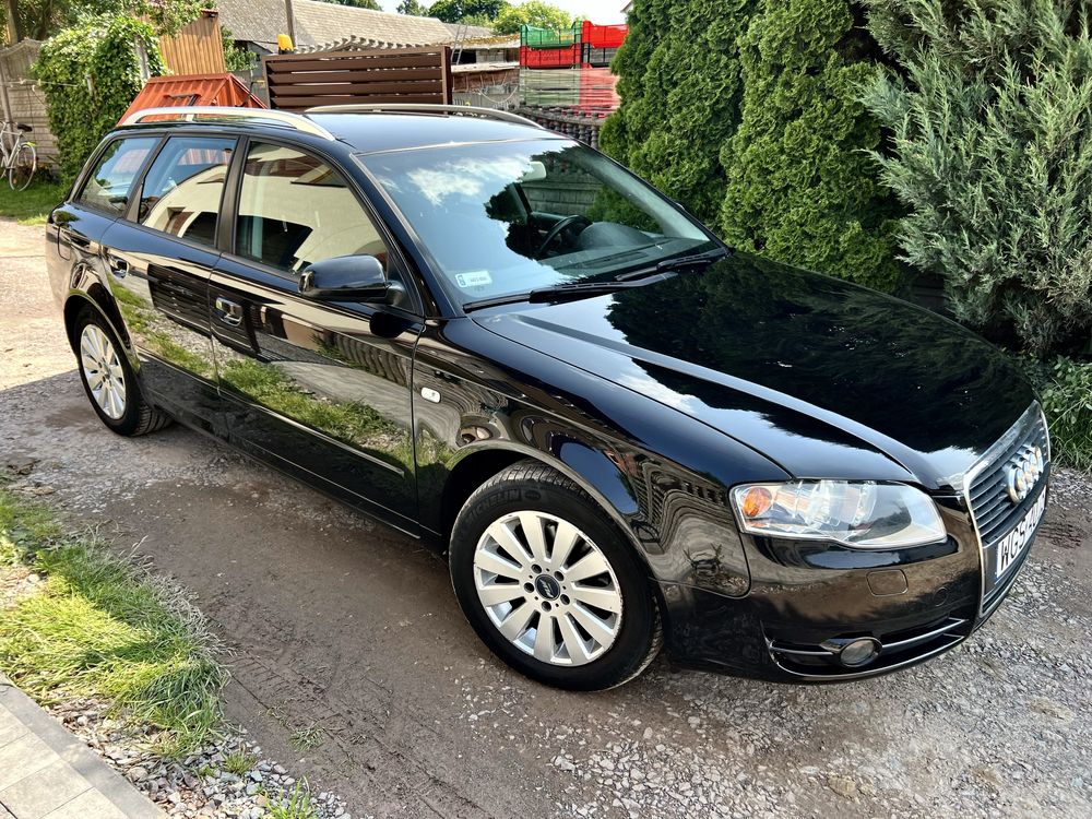 Audi A4 B7 2.0 140KM 2006Rok Klima Bez Korozji 1 Wł Czarna Kombi