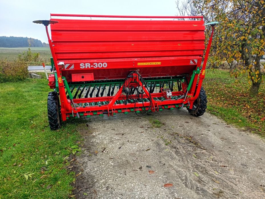 Popokazowy JAK NOWY !! Siewnik talerzowy 3m Agro masz Komputer Unia Am
