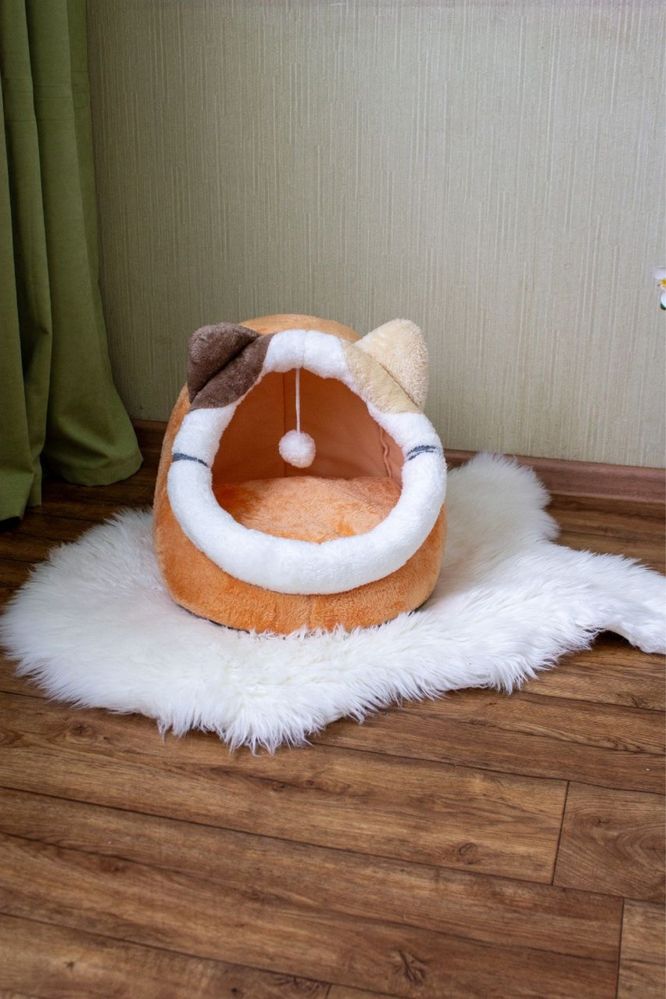 Домик лежанка для кота, кошки лежанка для собаки