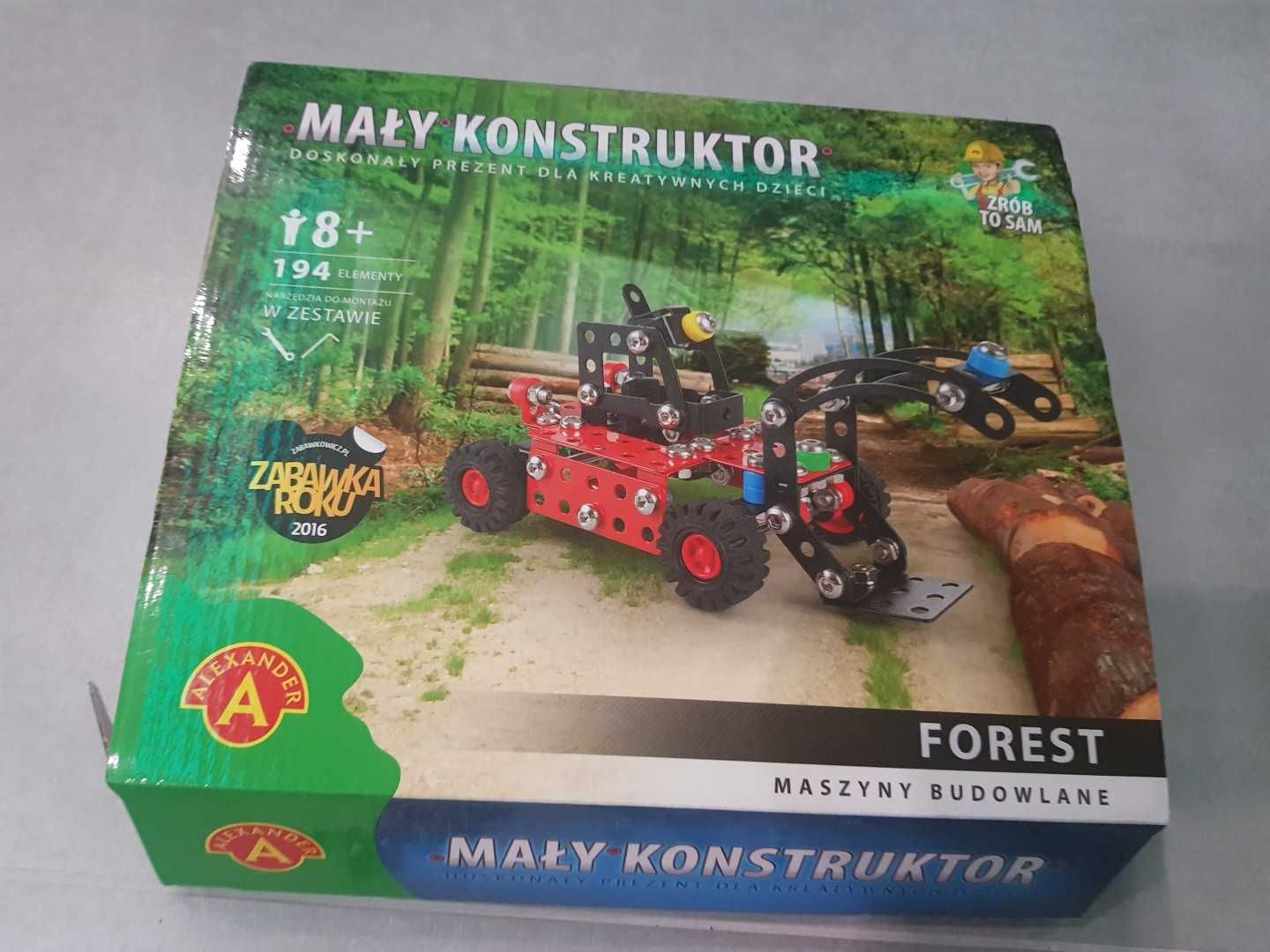 Mały konstruktor Maszyny budowlane - Forest