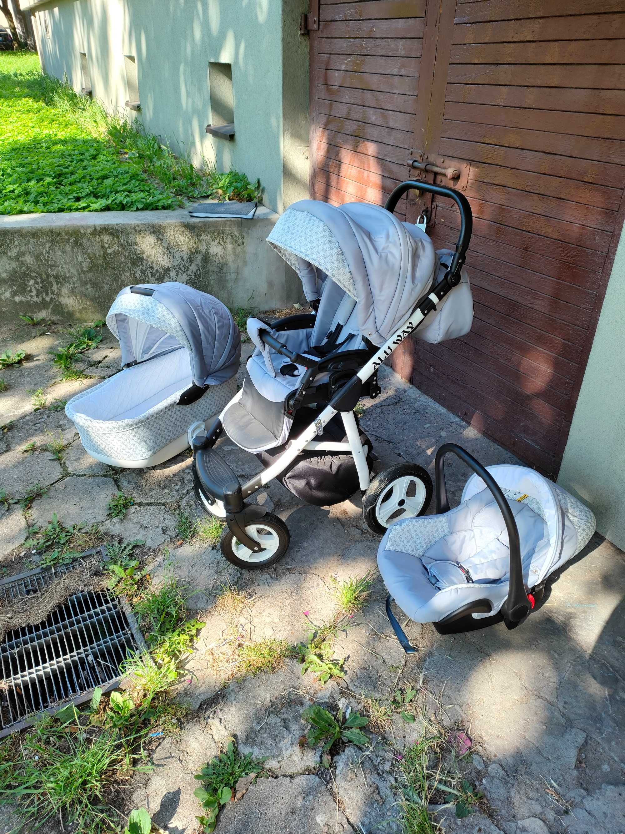 Wózek BabyLux Alu Way 3w1