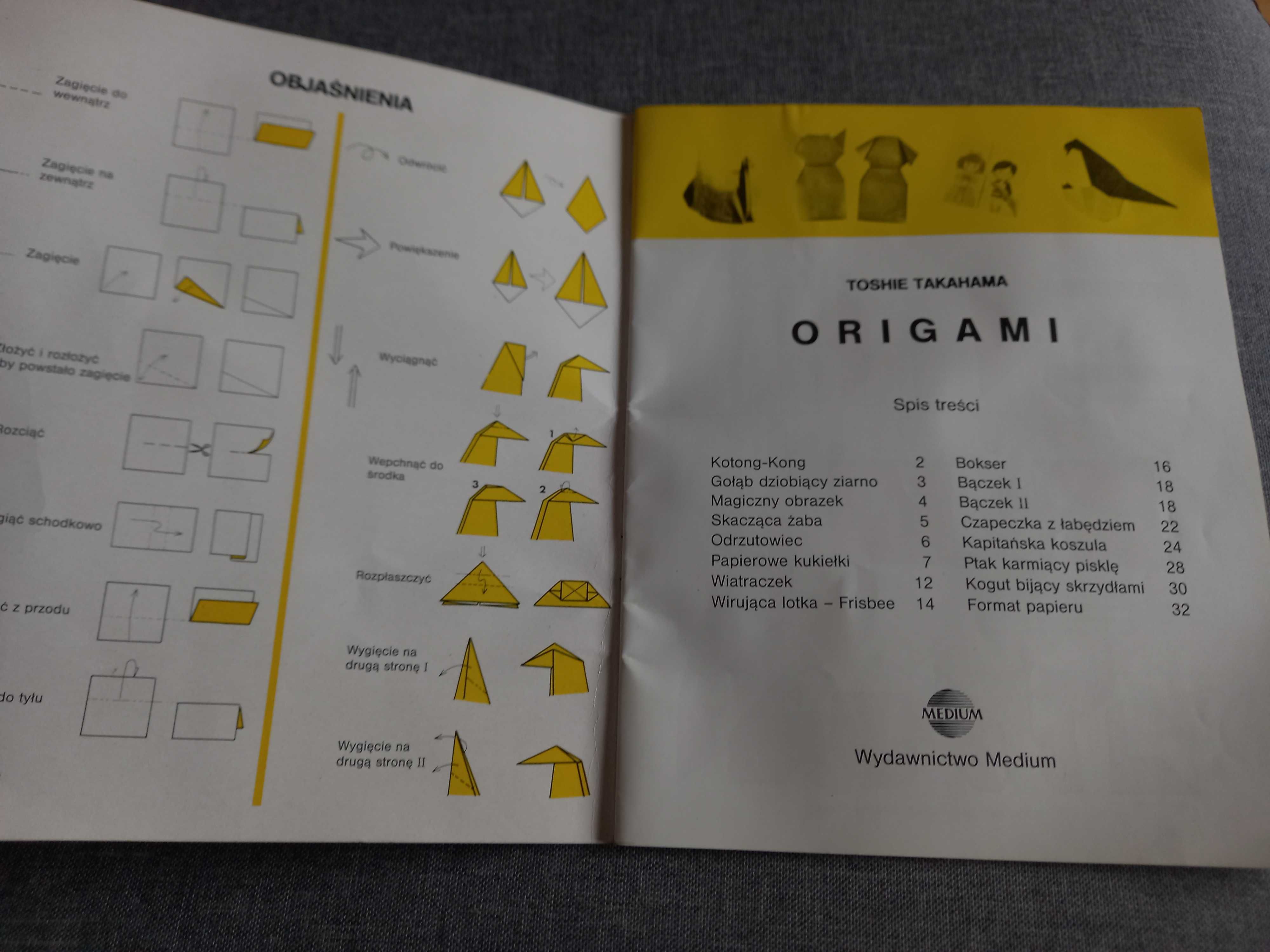 Origami 15 prostych modeli zabawek