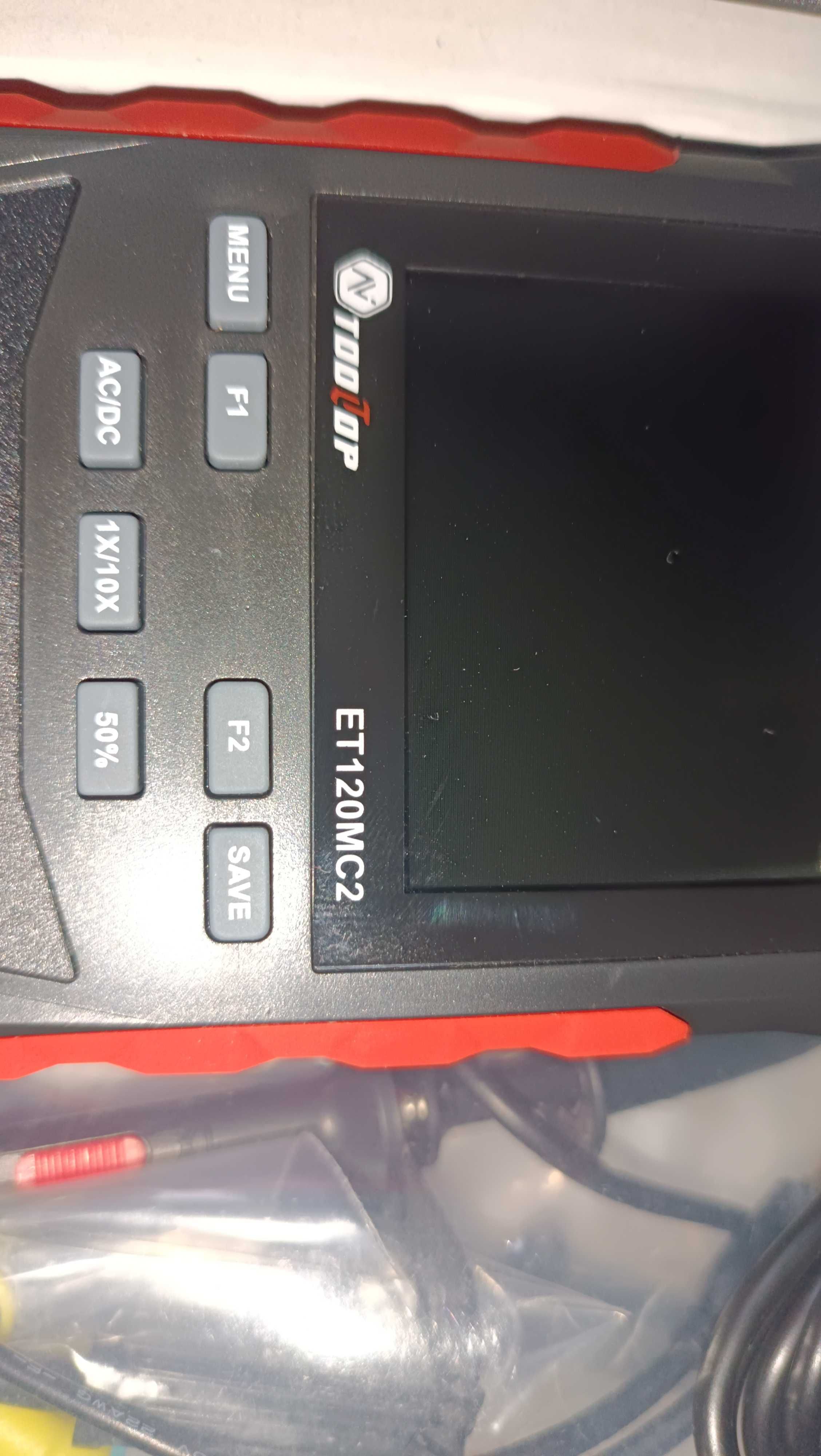 TOOLTOP ET120MC2 Двоканальний міні-цифровий осцилограф 120 МГц,