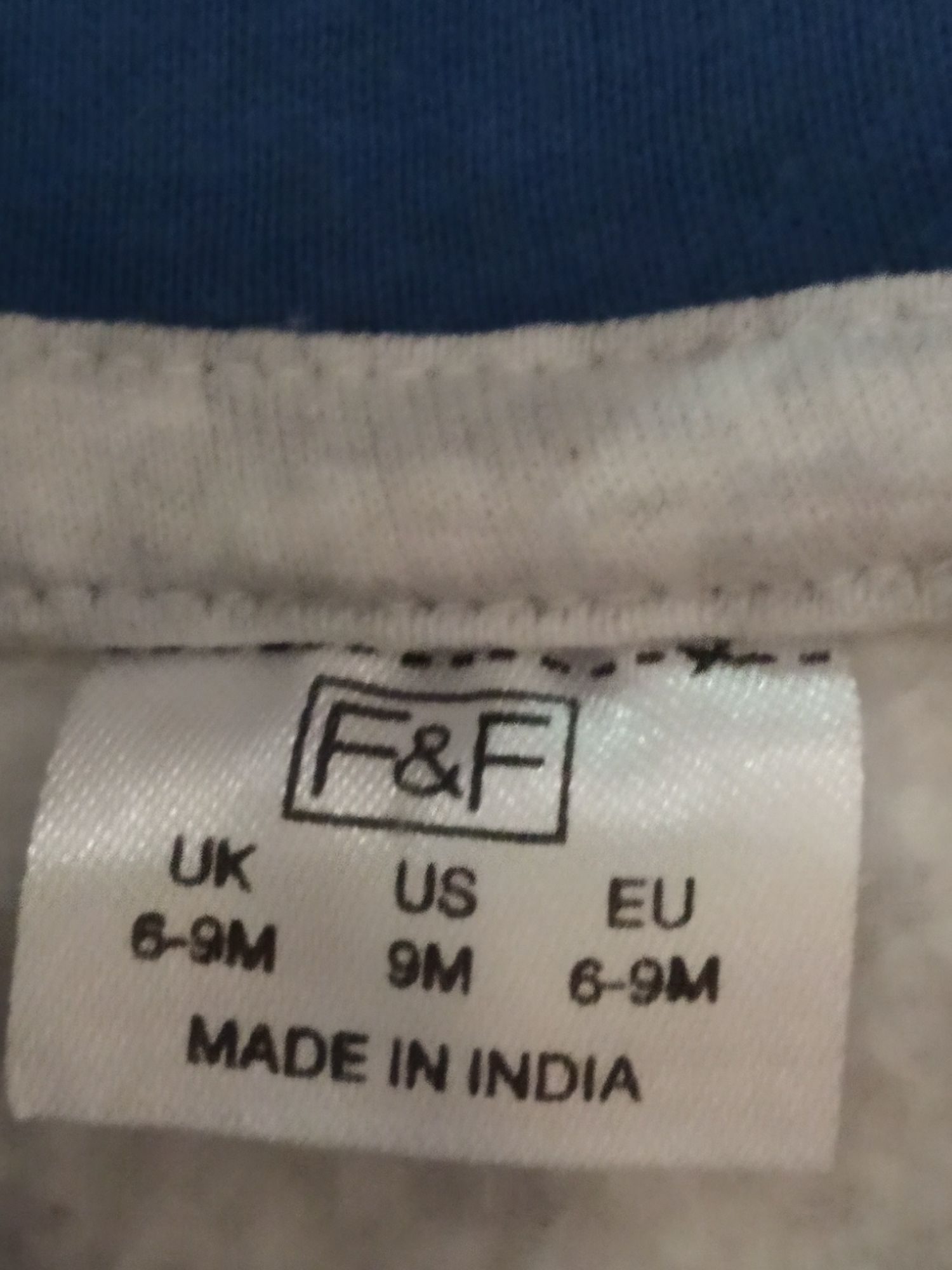 Bluza z kapturem chłopięca F&F r.74 6-9 m
