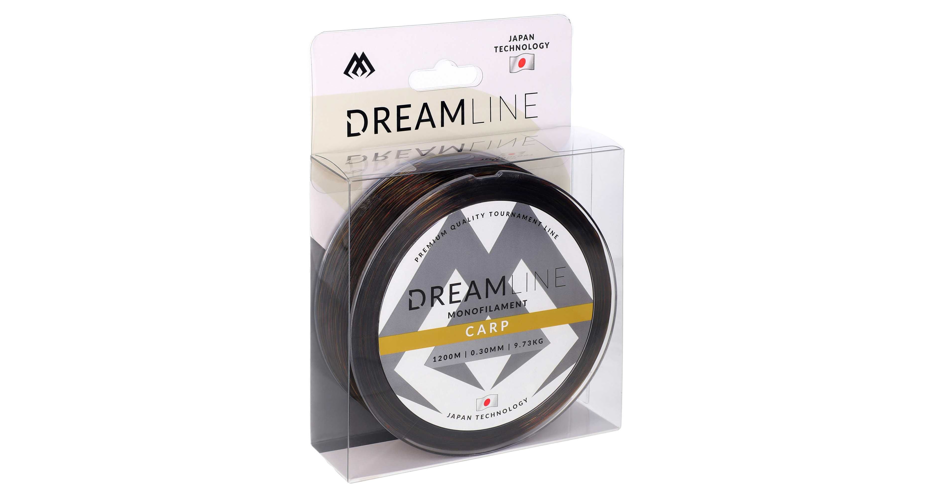 Żyłka MIKADO dreamline carp - 0.30mm/9.73kg/1200m CAMO