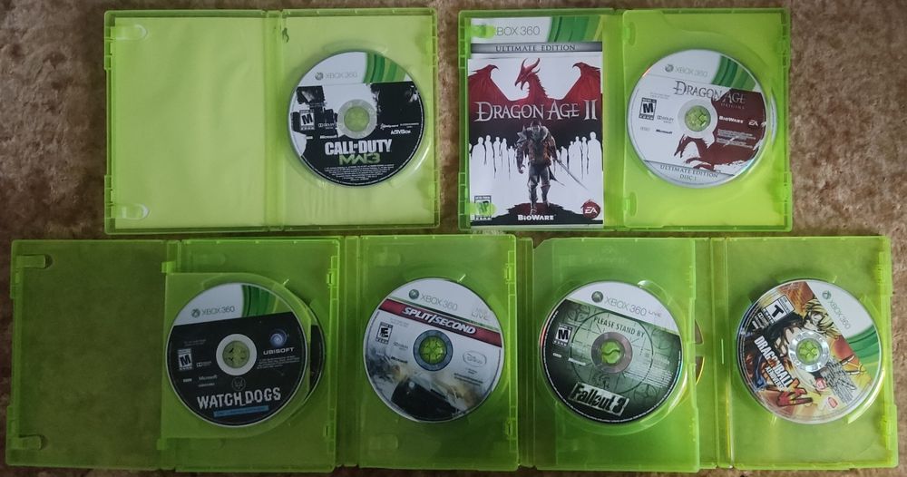 Лот ліцензійні ігри Xbox 360