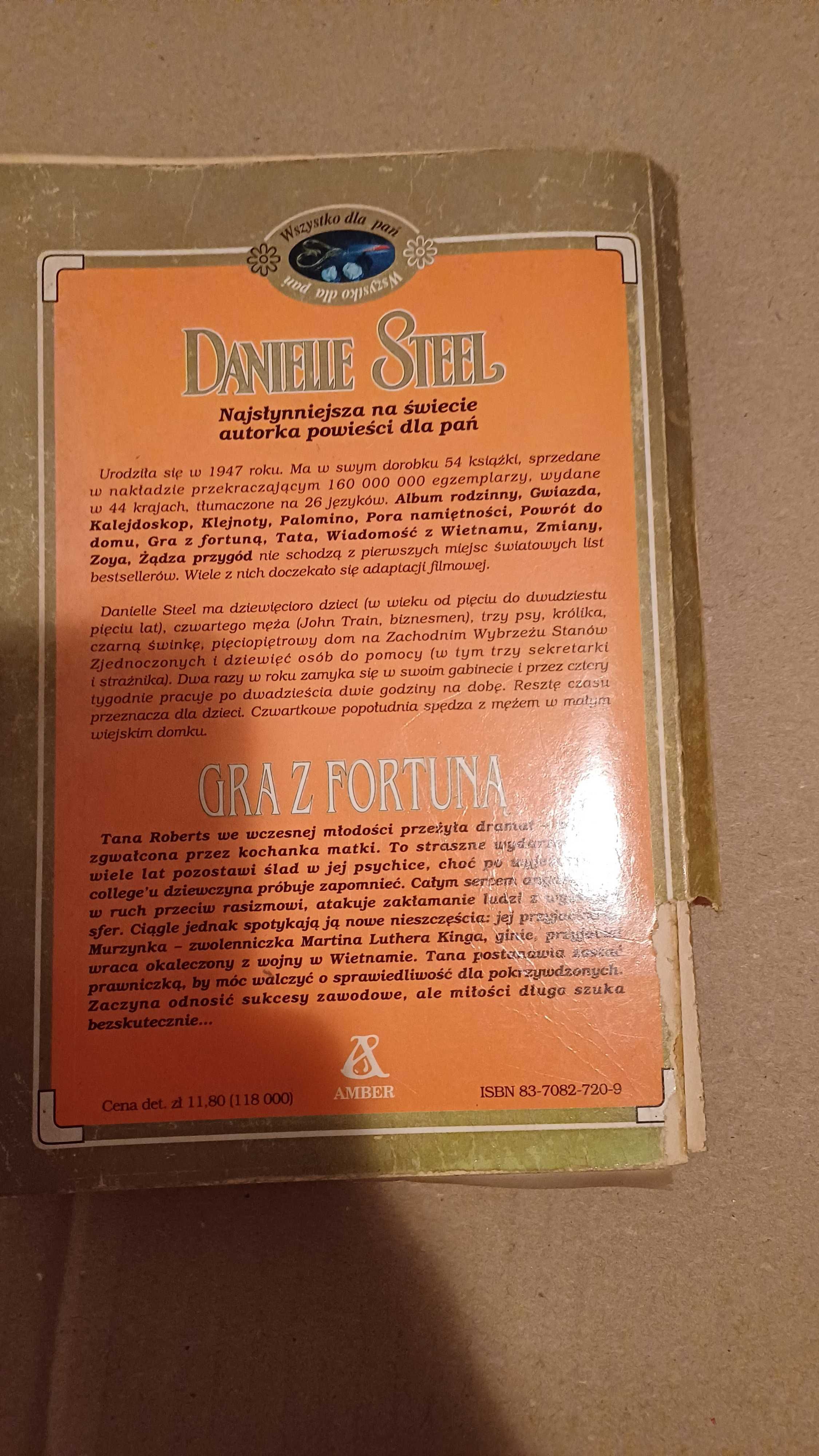 Książka - Gra z fortuną, Danielle Steel