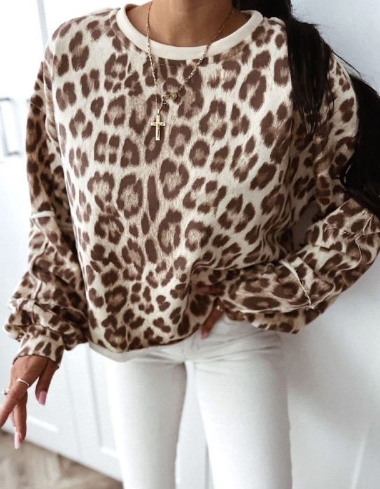 Bluza w cętki Azara