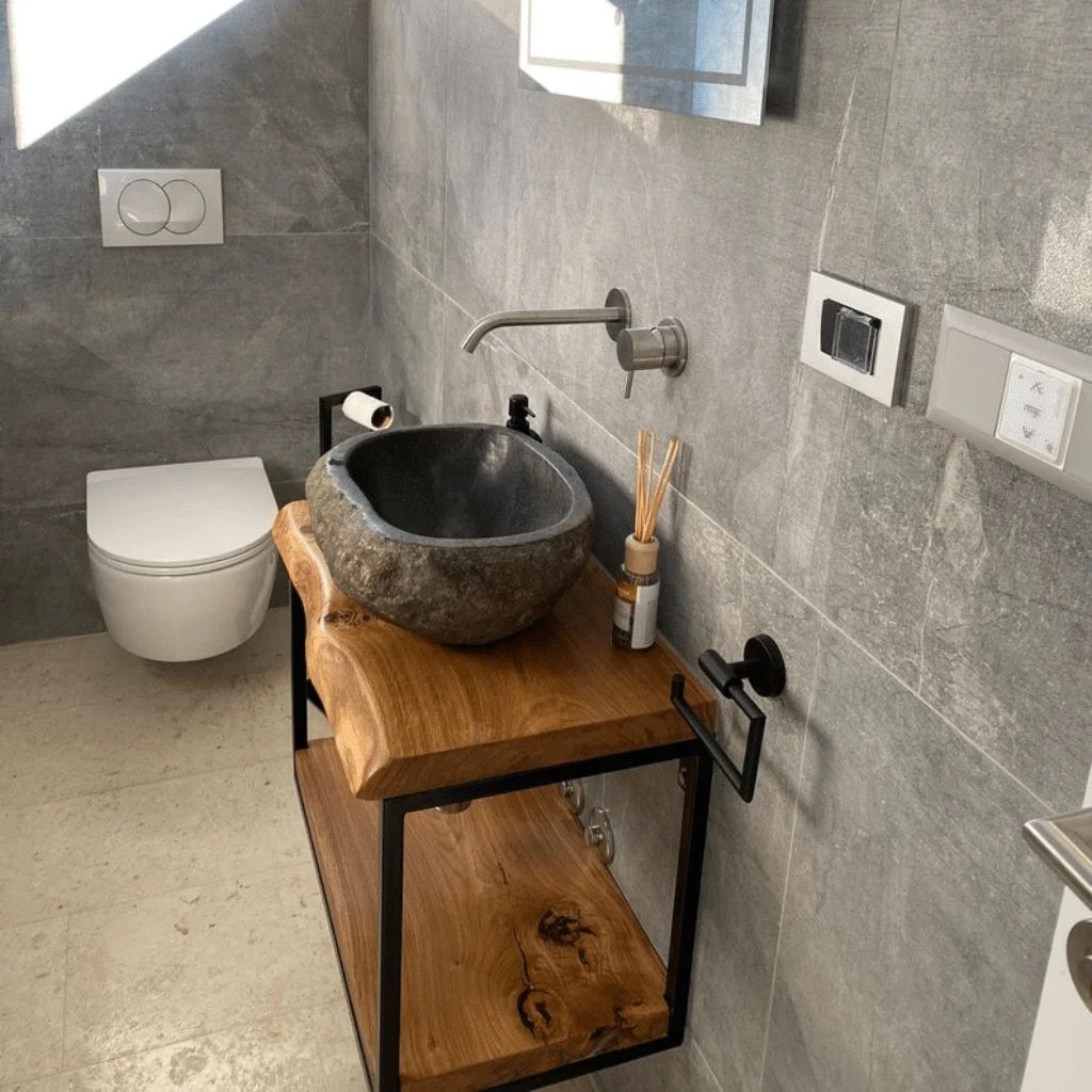 Nowoczesny design Szafka pod umywalkę dębowa lakierowana!