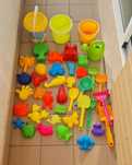 Brinquedos criança de praia/piscina/campo