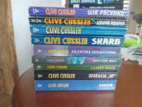 Zestaw książek Clive Cussler 9 sztuk