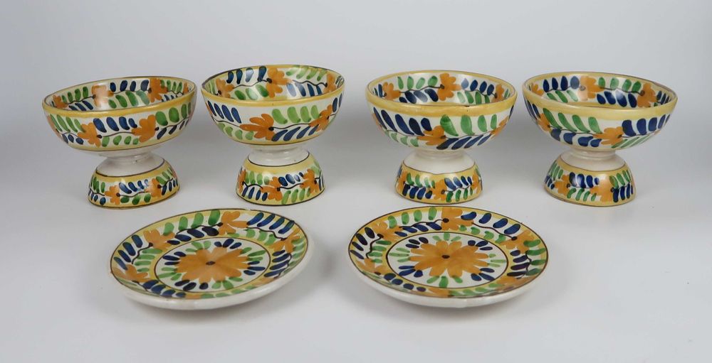 Conjunto em faiança Viúva Lamego, CADA