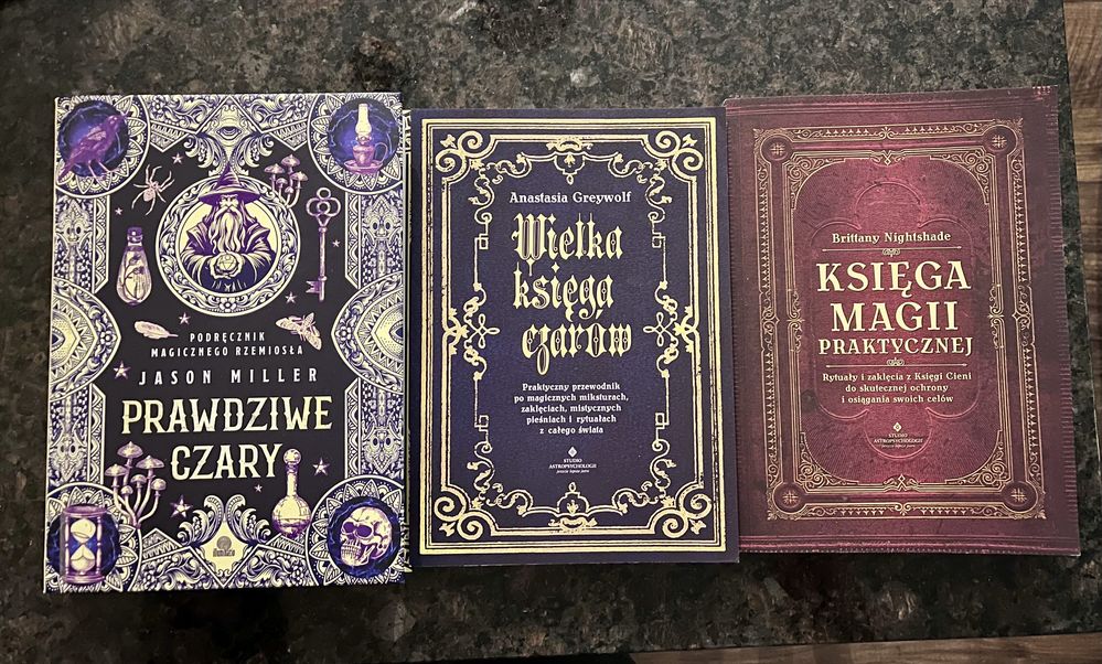 Ksiazki o magii i czarach, zestaw