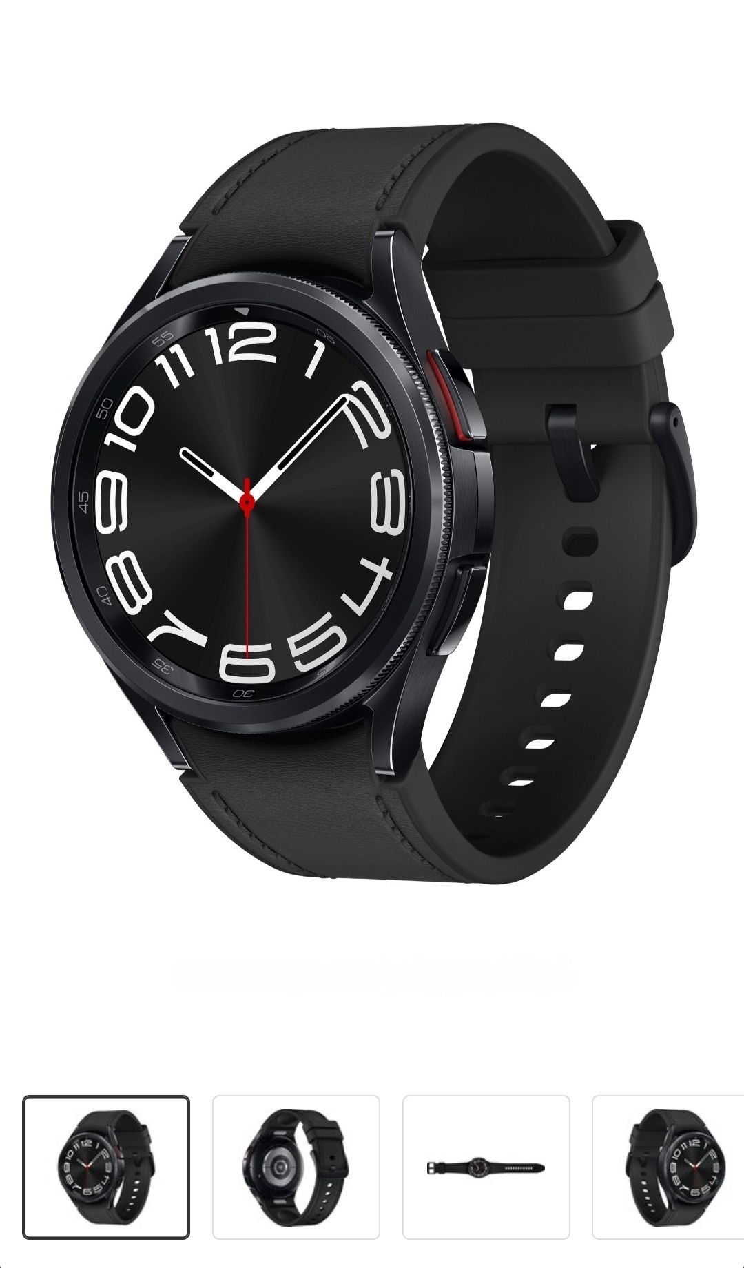 Samsung Galaxy Watch 6 Classic 43mm Czarny NOWY, fabrycznie zapakowa