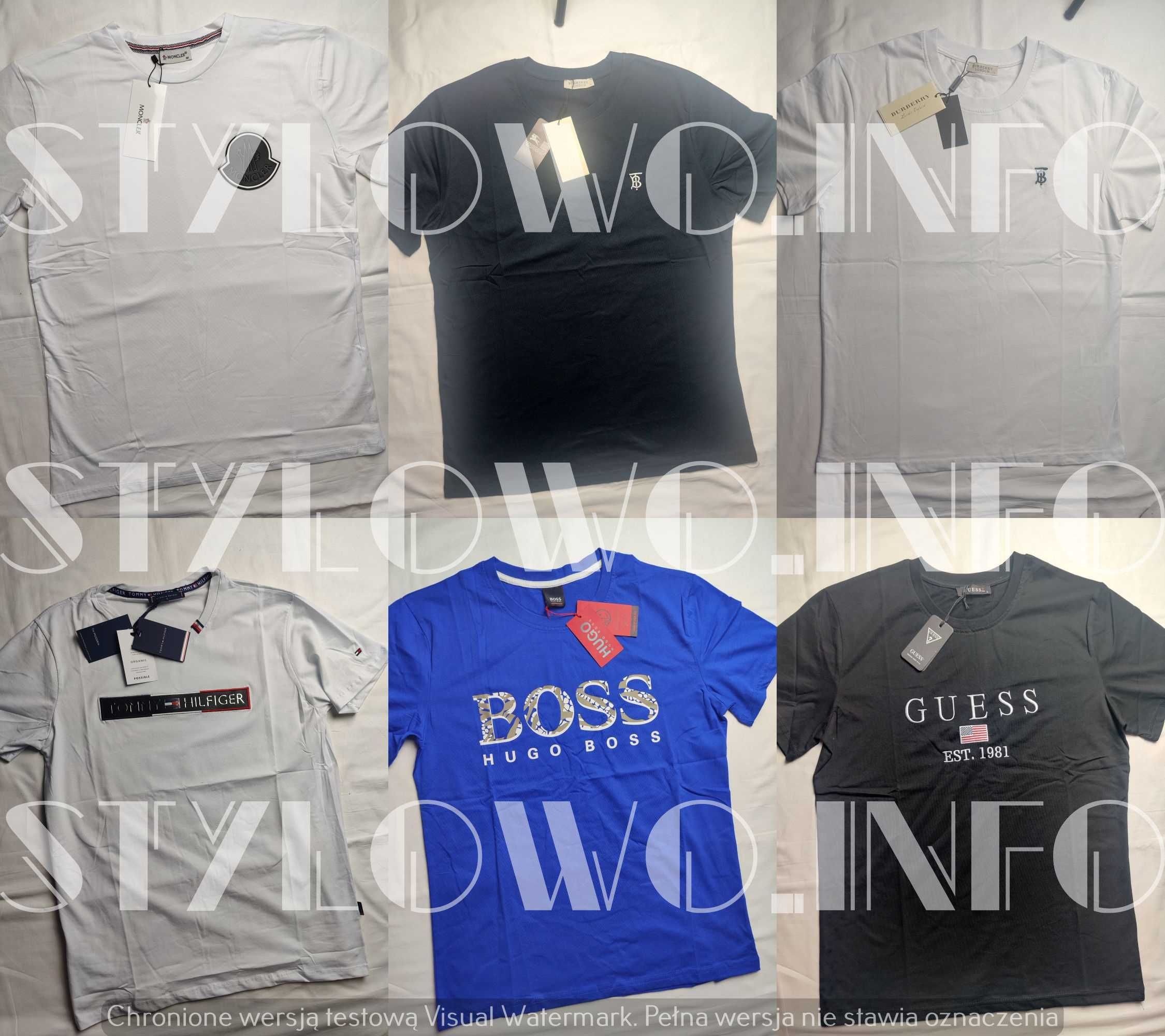 Koszulka shirt guess boss burberry meska nowośc hit OUTLET