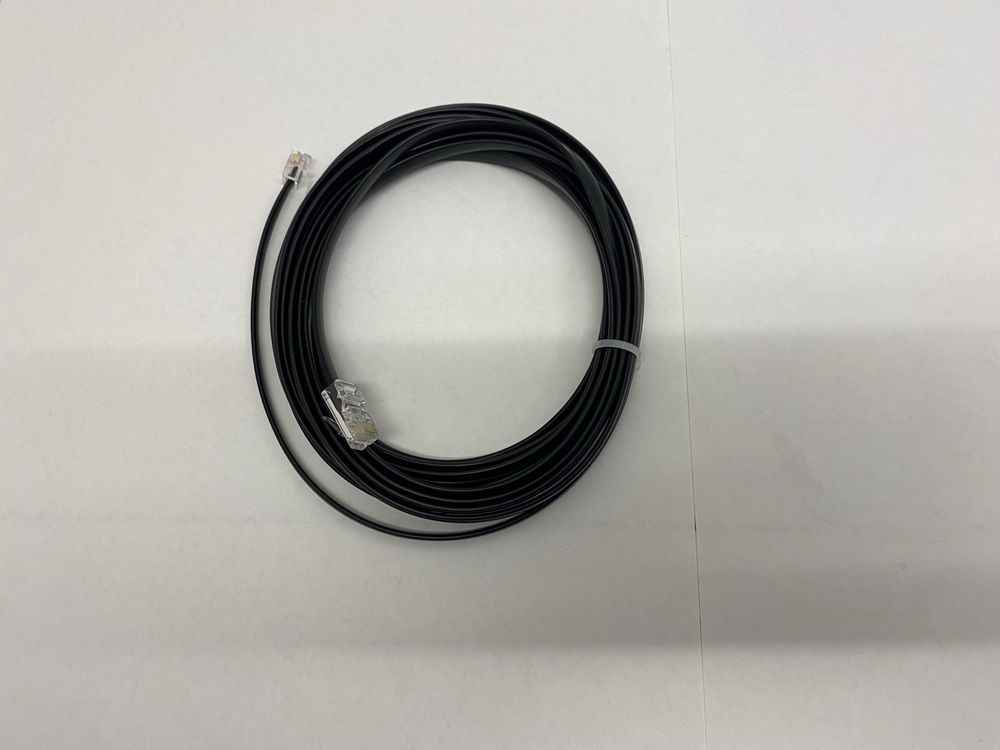 Кабель RJ12–RJ45 6p-8p (1:1),  6 метрів — для POS, кас, модемів,