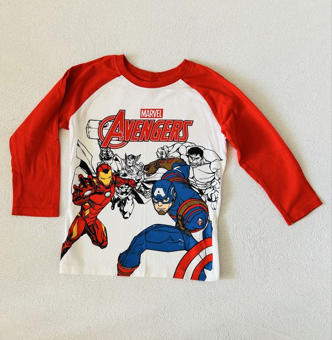 Bluzka Polska marvel avengers bohaterowie iron man kapitan Ameryka