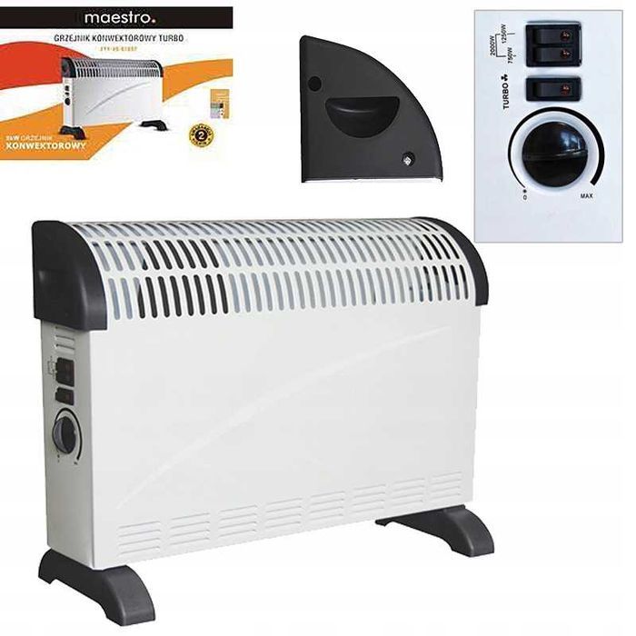 Конвектор електричний турботаймер Maestro 2000W