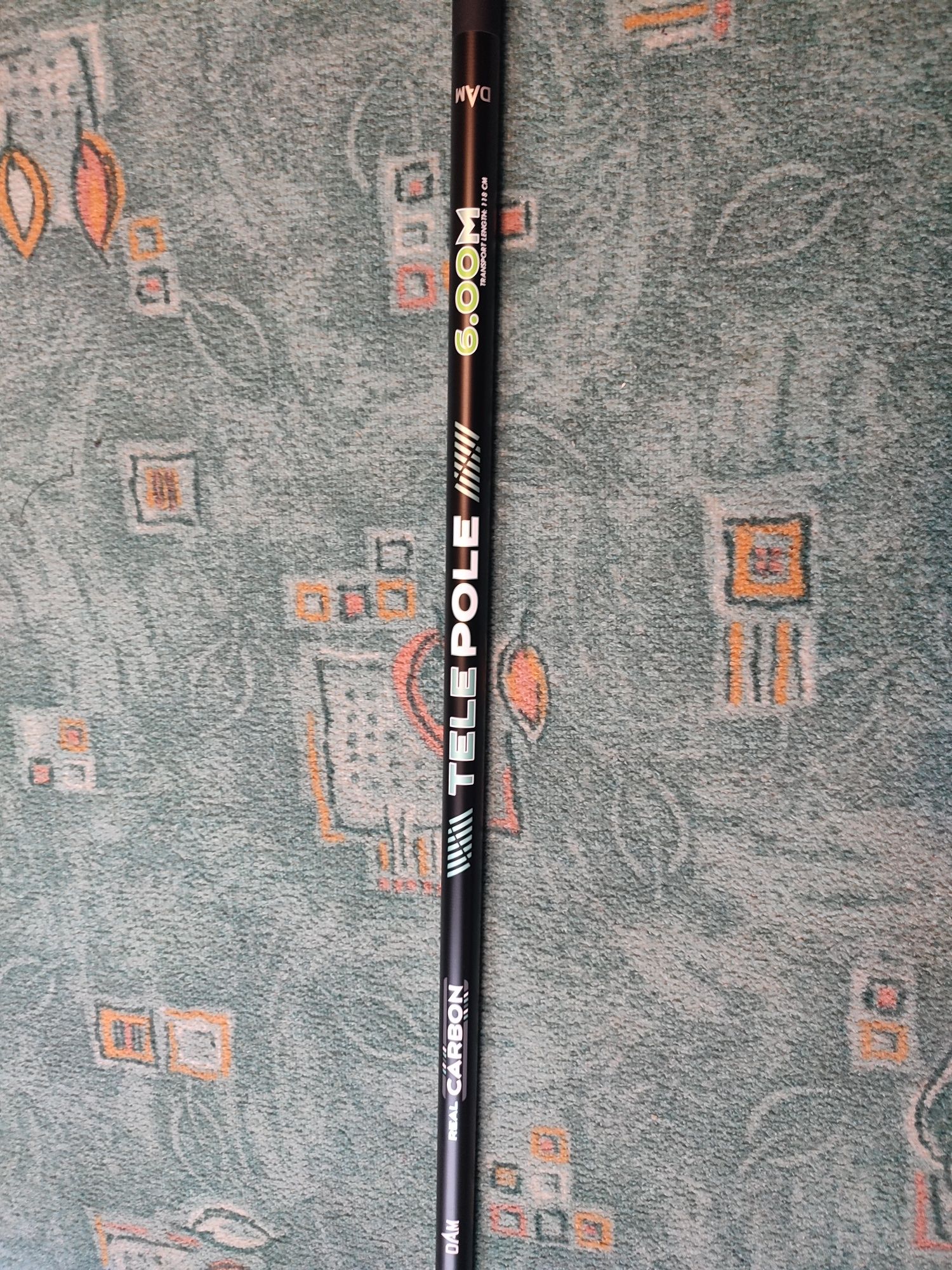 Wędka bat DAM Real Carbon Tele Pole 600 cm nowa zobacz koniecznie!