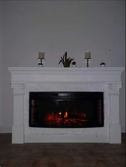 Камінний портал гіпсовий №3. Гіпсова Ліпнина.