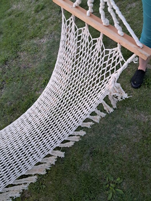 Hamak boho nowy wygodny