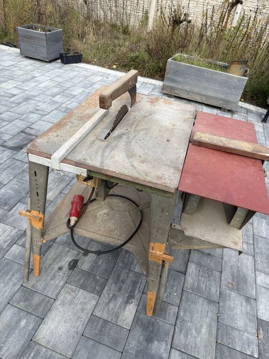 Piła stołowa z heblarką 380v