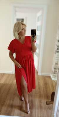 Śliczna czerwona sukienka Sheilay