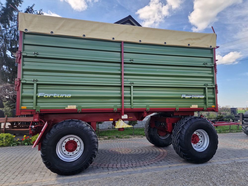 Przyczepa Fortuna K140, 14 ton, oryginał, idealna