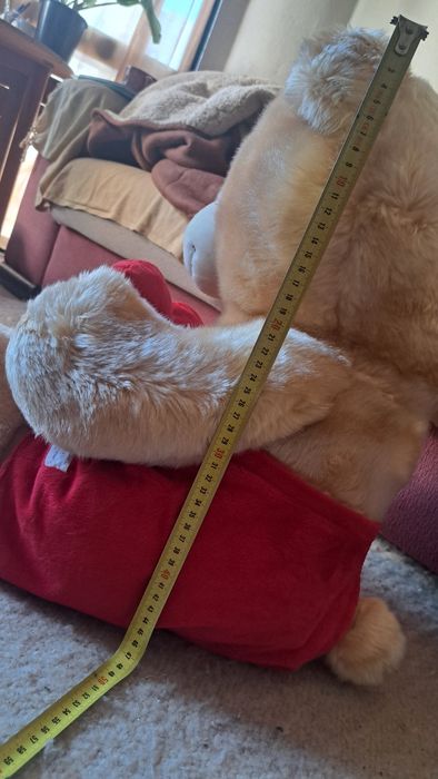 NOVO PREÇO!! -80% Sto. António • Urso Peluche Grande 'Amo-te' • N