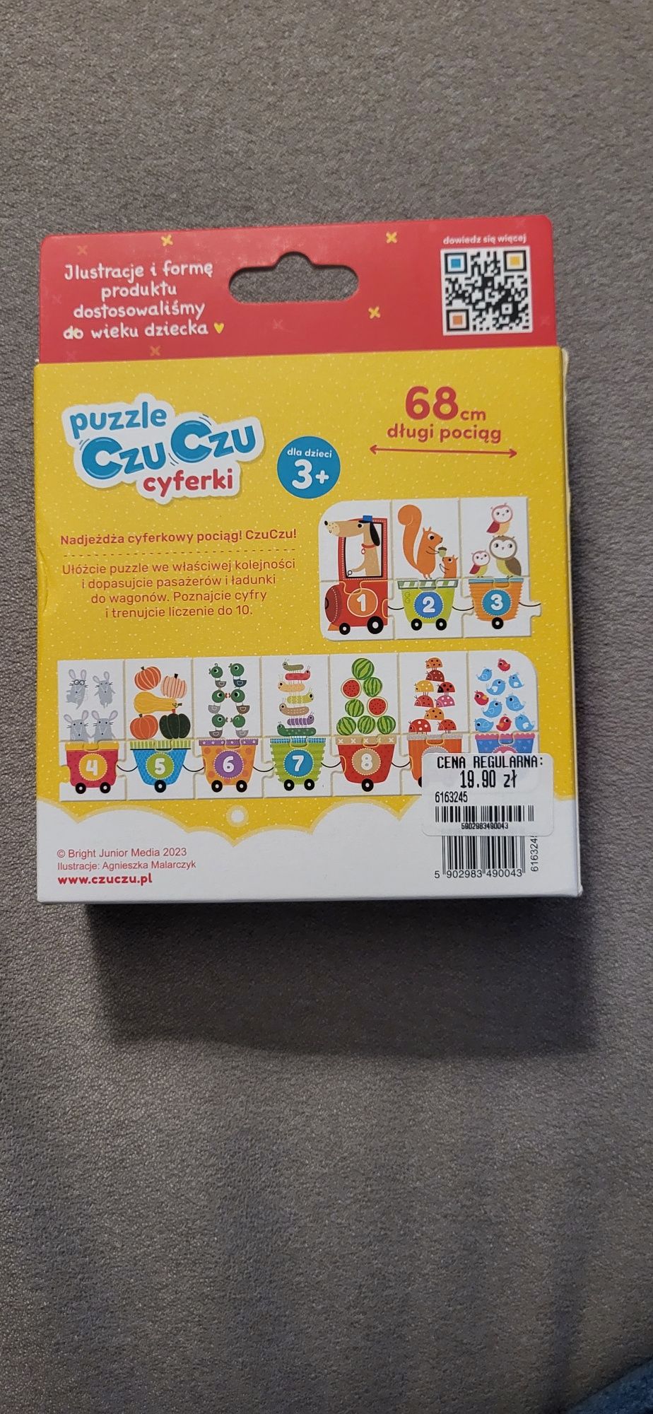 Puzzle czuczu cyferki