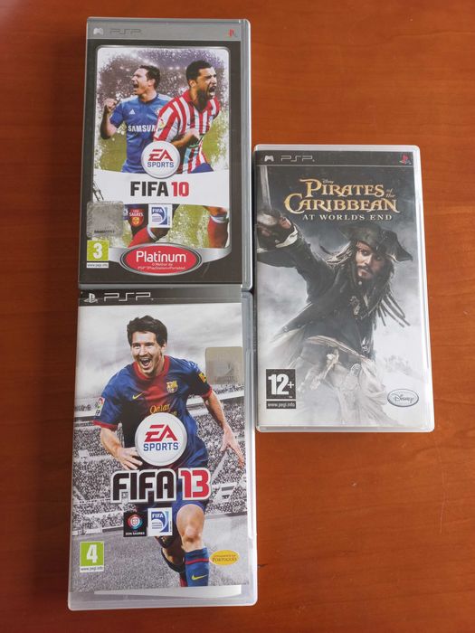 Jogos para consola PSP