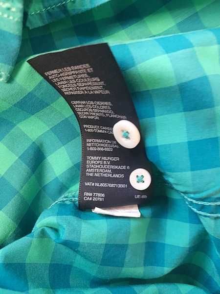 Tommy Hilfger Slim Fit Koszula męska z krótkim rękawem XXL