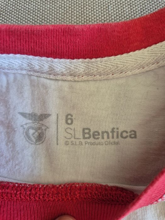 T-shirt Benfica 6 anos