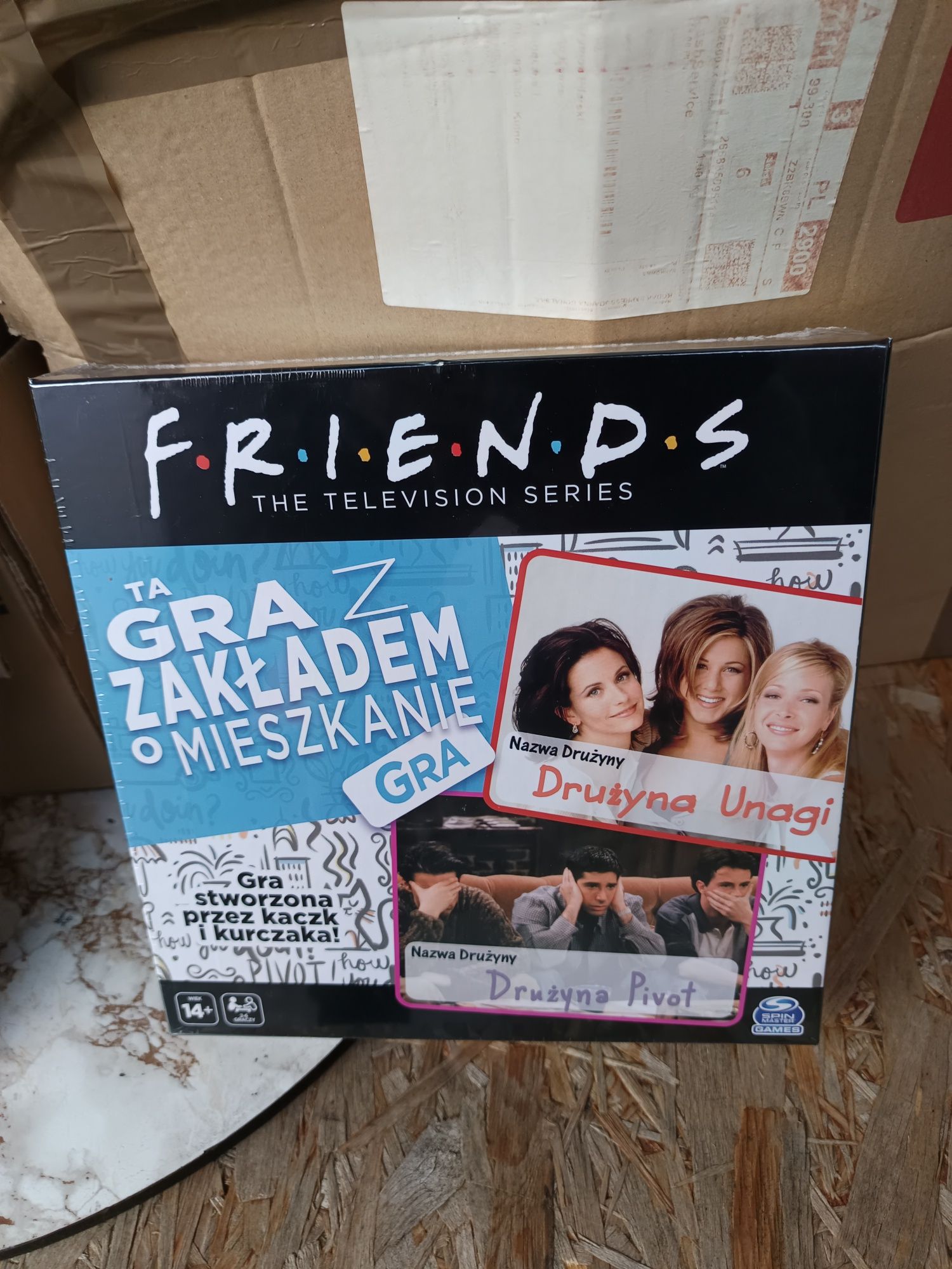 Friends Gra O Mieszkanie Spinmaster Games 3z