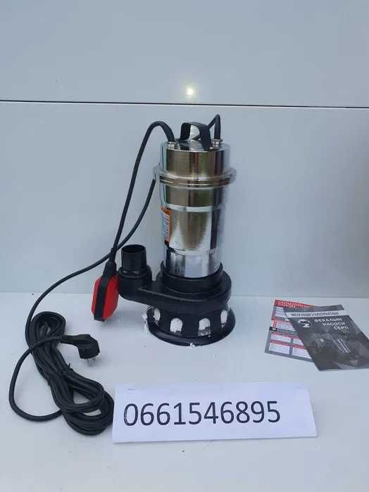 фекальний насос з ножем 2,5 kw подрібнювачем дробилкою лезом секатором