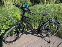 Rower elektryczny EcoBike X-Cross M czarny 20'' Jak nowy! OKAZJA!