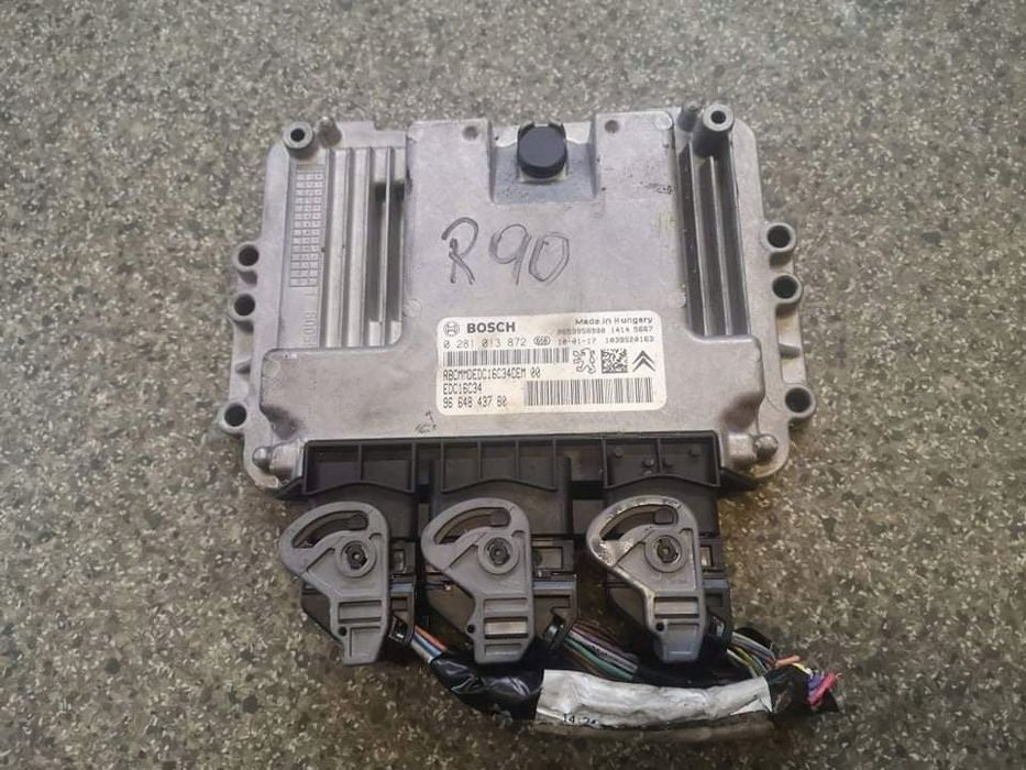 PEUGEOT 207 1.6 HDI STEROWNIK SILNIKA 9664843780