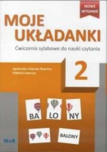 Moje układanki 2 Ćwicz. sylabowe do nauk czytania - Agnieszka Fabisia