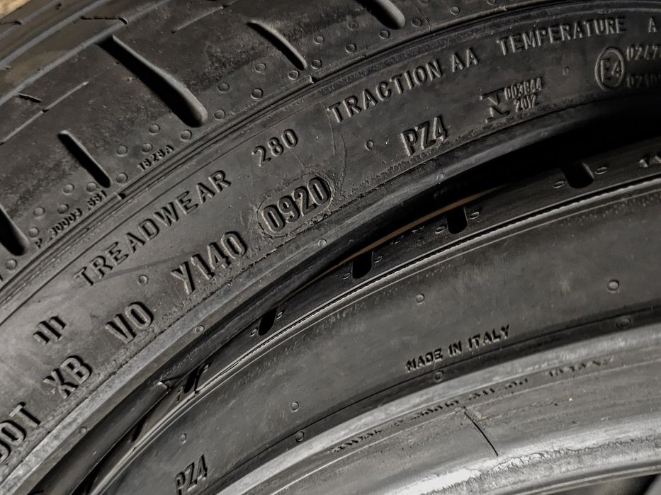 Пара 235/35r19 Pirelli | 7mm | Italy | 2020 | Преміум шини | Ідеальні
