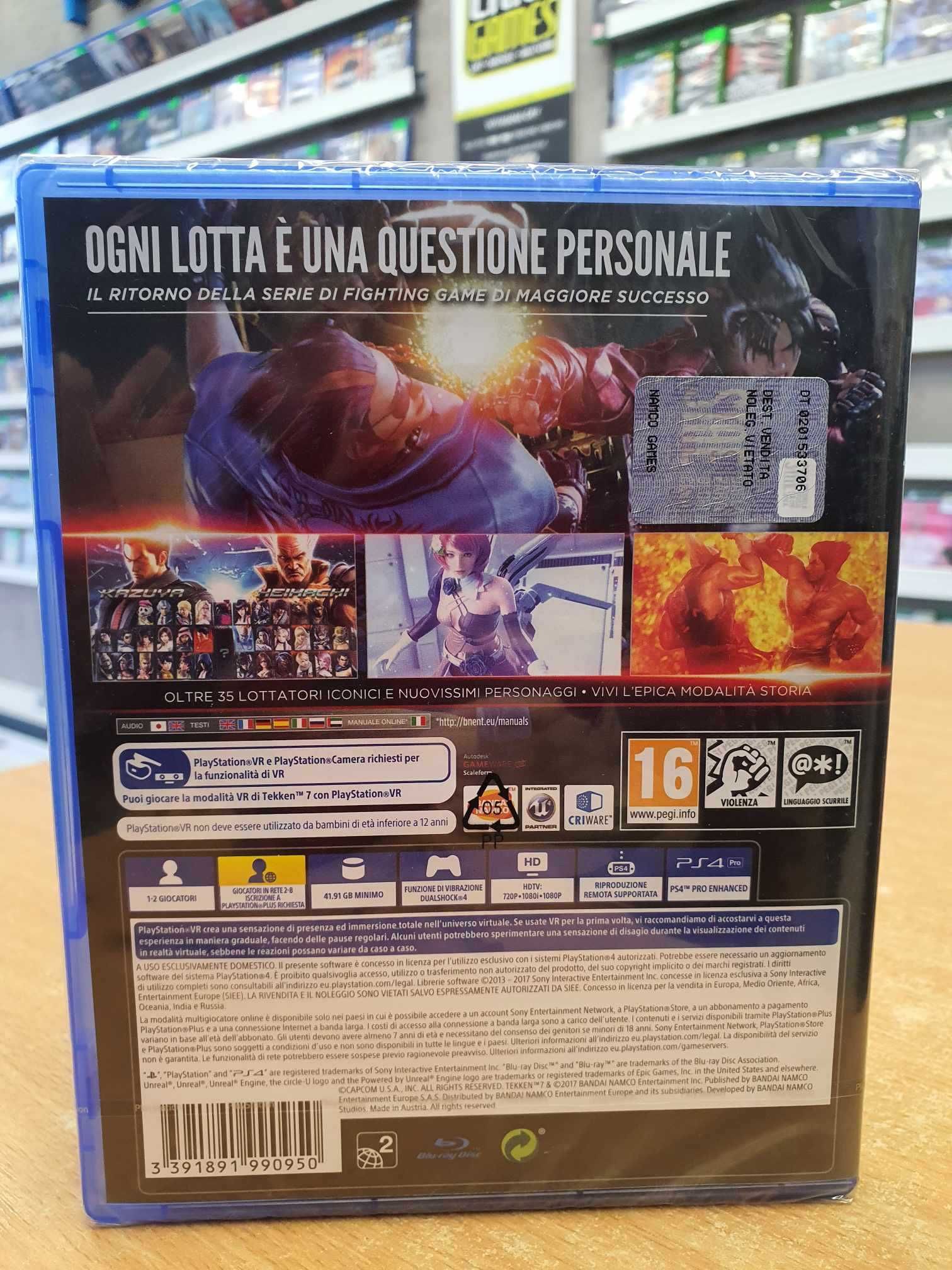 Tekken 7 PS4 Nowy w folii Skup/Sprzedaż/Wymiana Lara Games