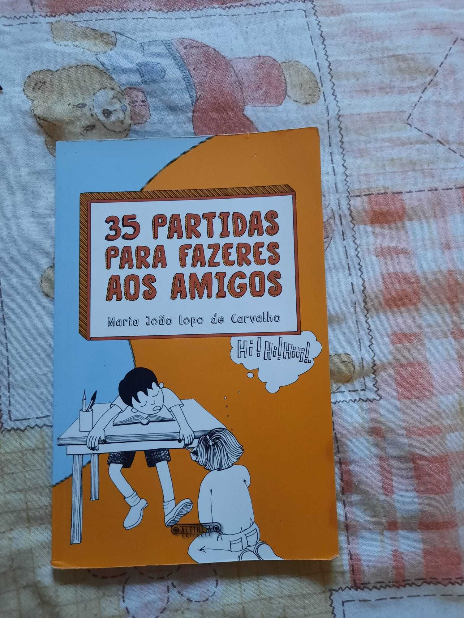 Livro 35 partidas para fazeres aos teus amigos