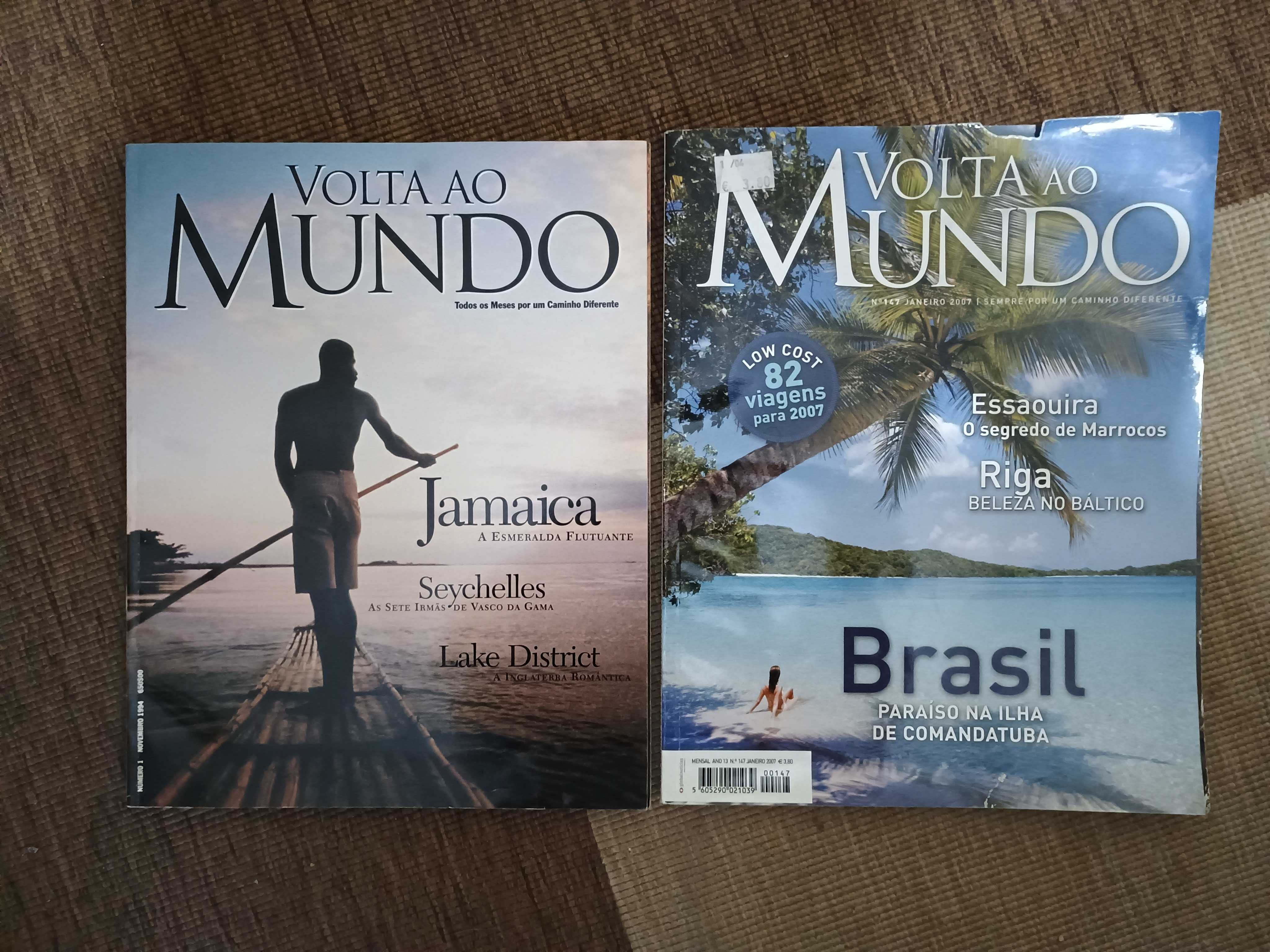 Coleção revistas Volta ao Mundo