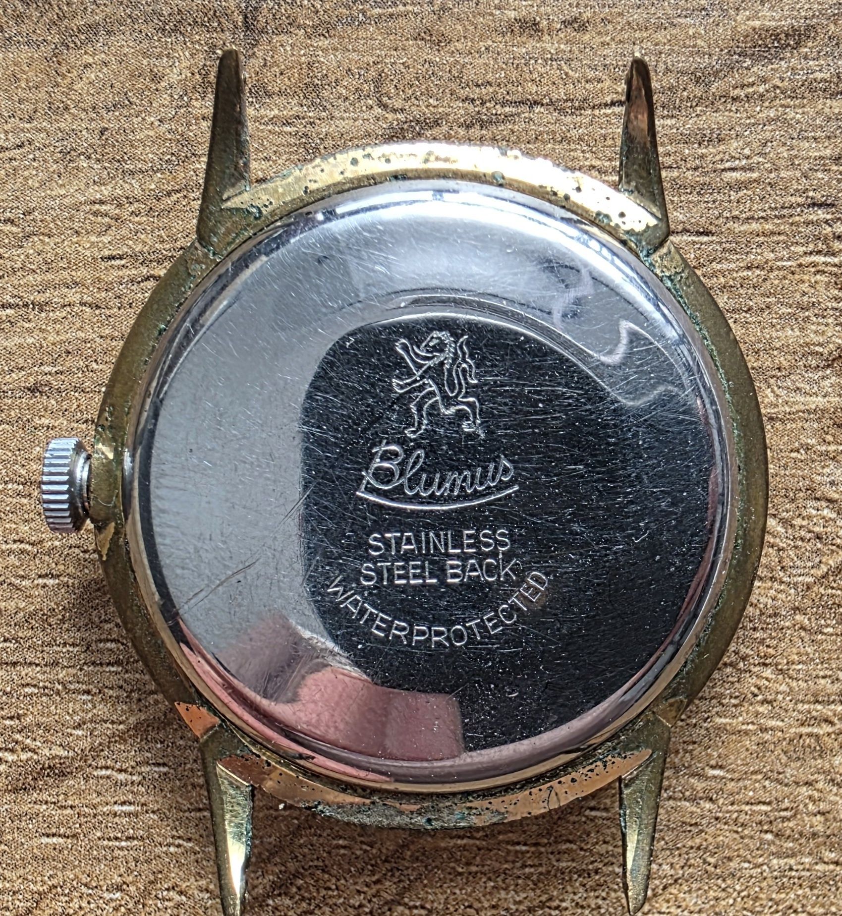 Zegarek Blumus de Luxe automatic 25 rubis imcabloc meski vintage