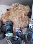 Fardos de palha para venda