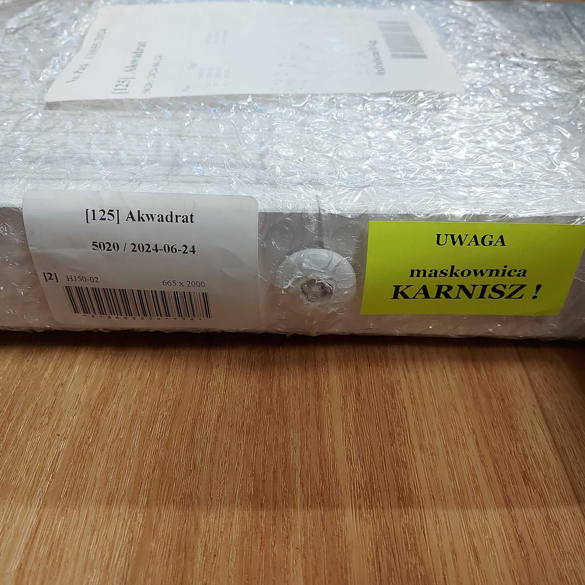Żaluzje drewniane białe 665 x 2000