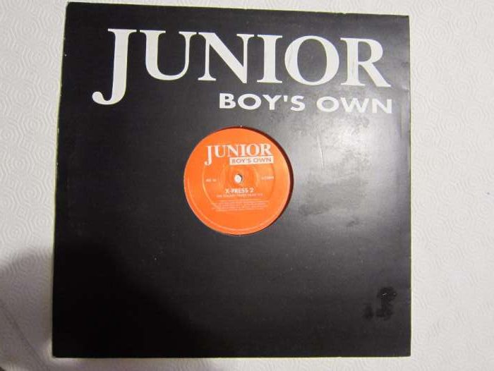 Junior Boy's Own X-Press 2 33 RPM Vinil Vinyl