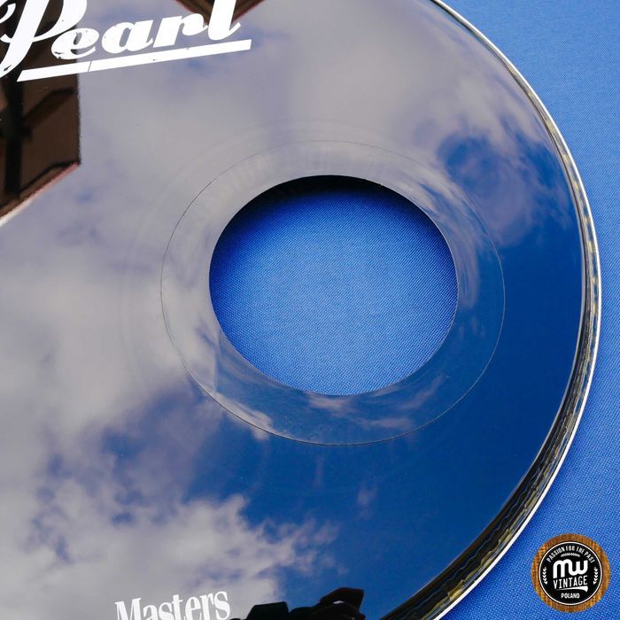 Remo - naciąg Pearl Masters Powerstroke 3 Ebony front 20” ‼️