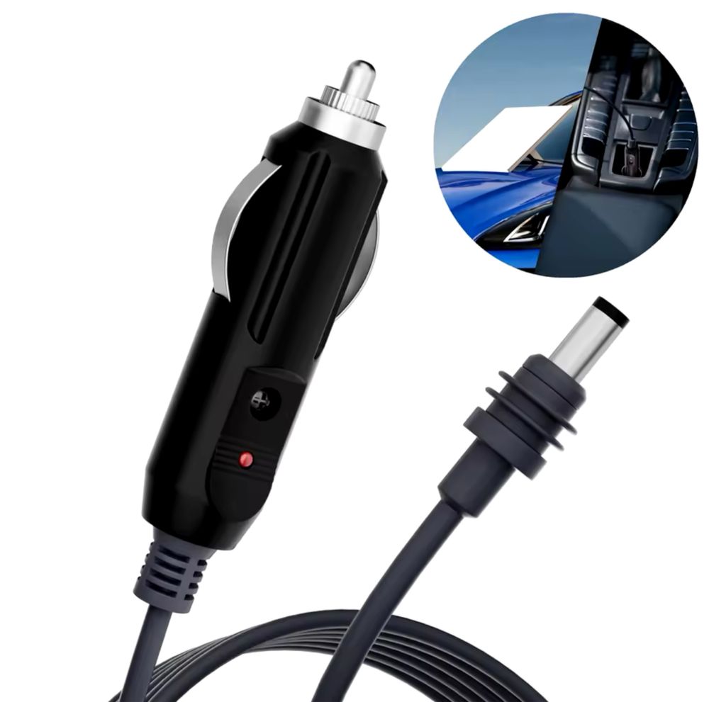 Кабель в прикурбвач 12 вольт starlink mini 12v адаптер 5м