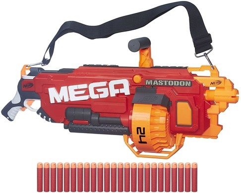 Бластер Нерф Мастодон Nerf N-Strike Mega Mastodon